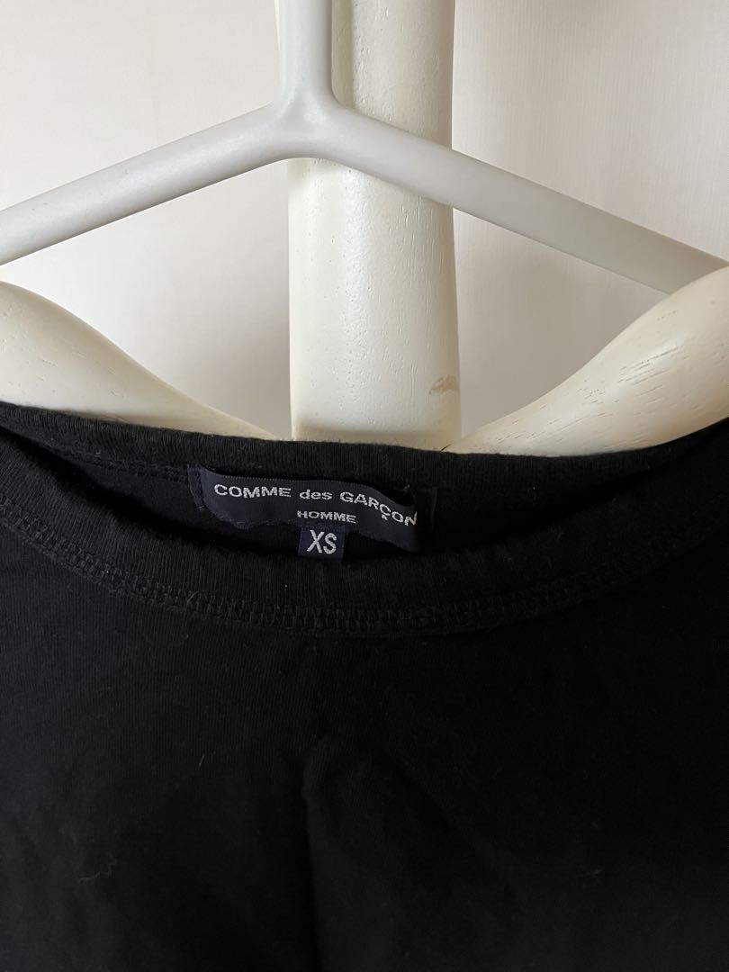 COMME des GARÇON HOMME 長袖シャツ XS ブラック