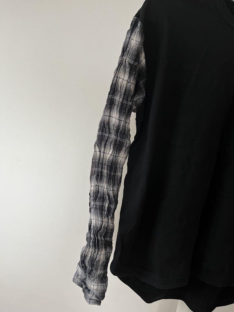 COMME des GARÇON HOMME 長袖シャツ XS ブラック