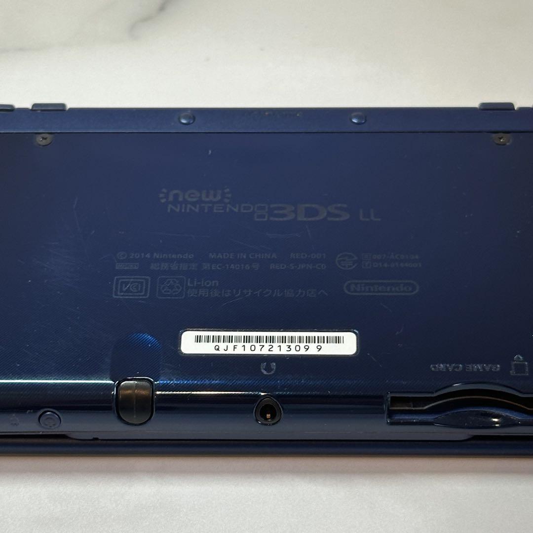 Newニンテンドー3DS LL メタリックブルー 上IPS