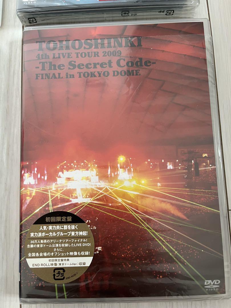 東方神起 【初回限定版】 1st〜4th日本ライブDVD TOHOSHINKI