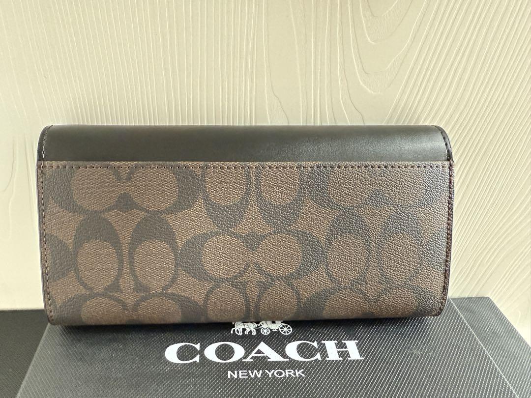 新品コーチ（COACH）の長財布、アウトレット商品