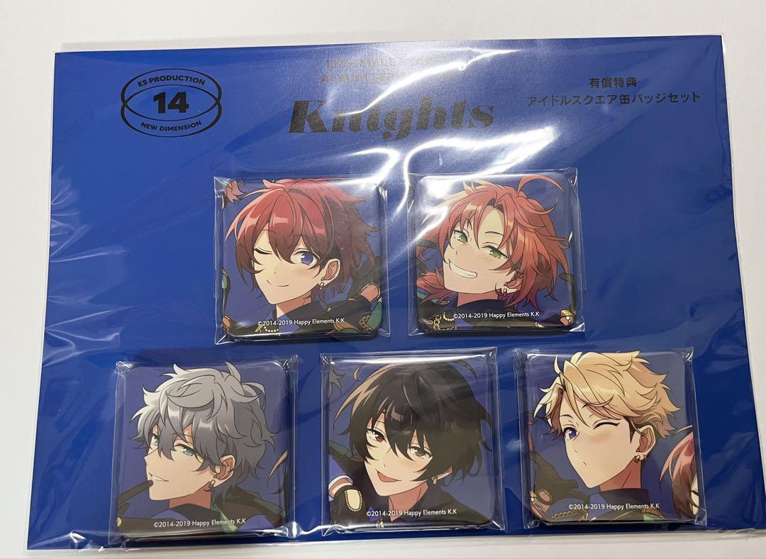 あんスタ Knights アルバム 特典缶バッジ セット - メルカリ