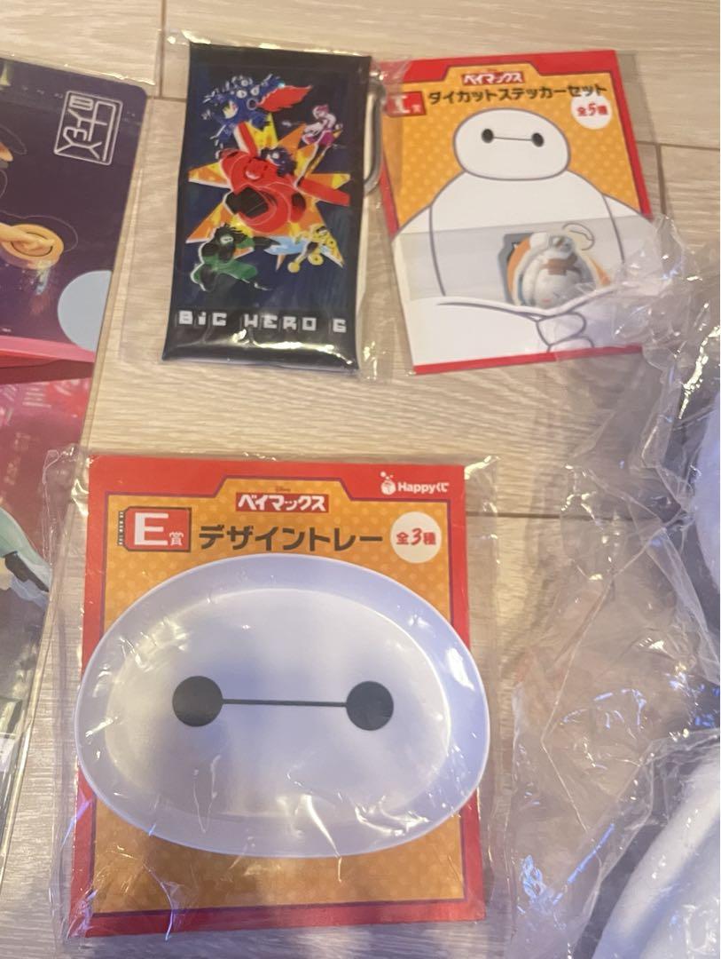 ハッピーくじ ベイマックス ラストワン賞 Tシャツなど 5点