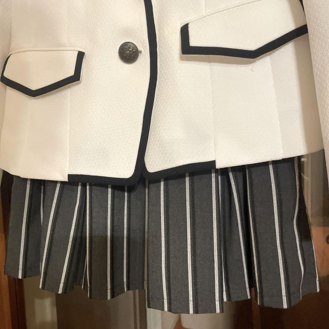 【専用】美品！キャサリンコテージスーツ160 白　入学式セレモニー