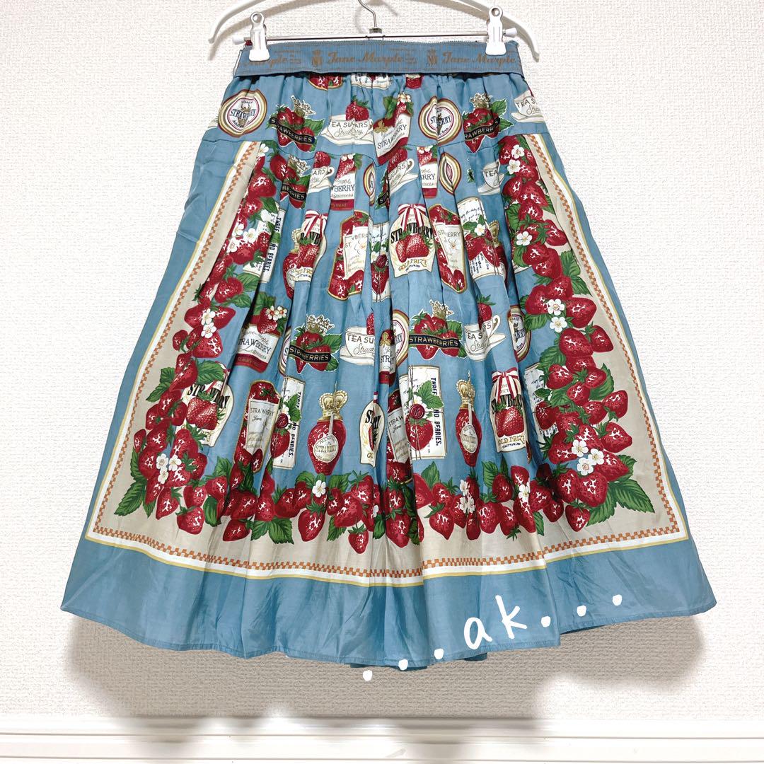 ジェーンマープルJane Marple イチゴ柄フレアスカート Online Shop】新作アイテムを入荷いたしました。 | Jane Marple