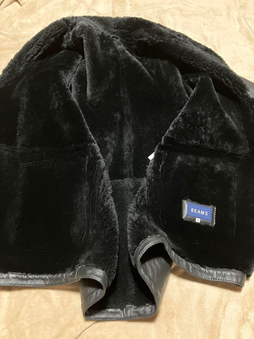 ムートンレザージャケットM BEAMS