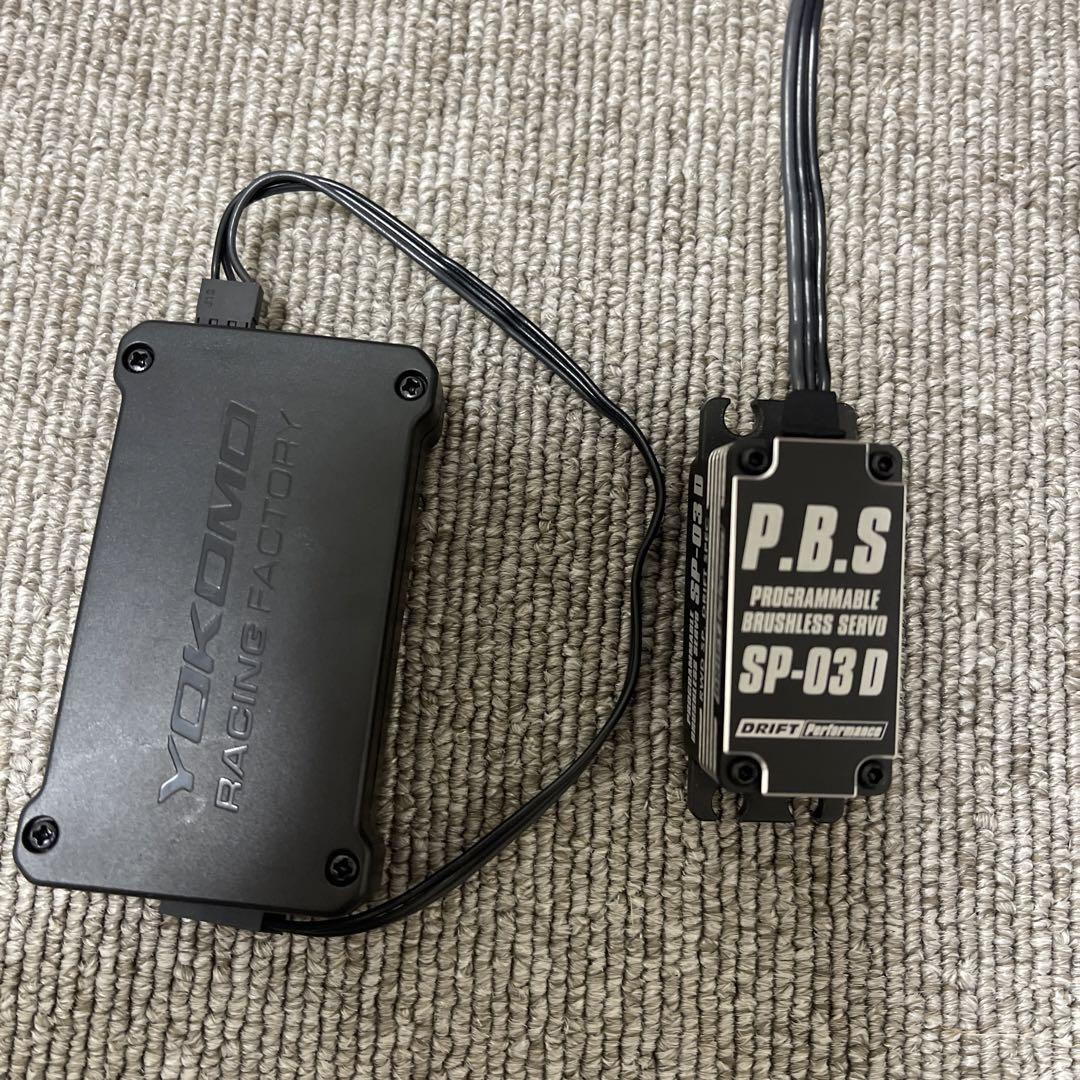ヨコモ　美品SP-03D RWD サーボ&プログラムカード