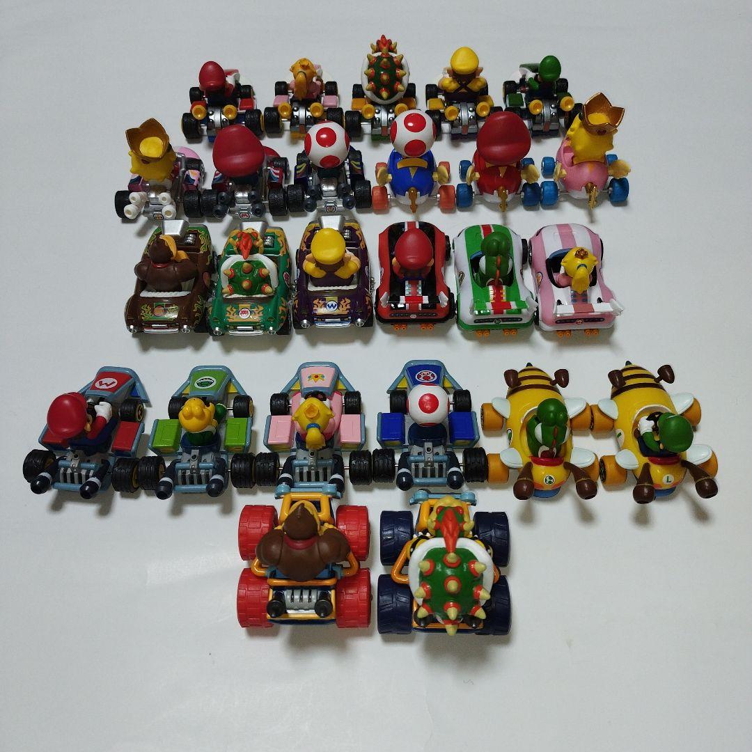 マリオカート　プルバックフィギュア　２５台　㉕ マリオカート プルバックフィギュア 25台 ㉖ - メルカリ
