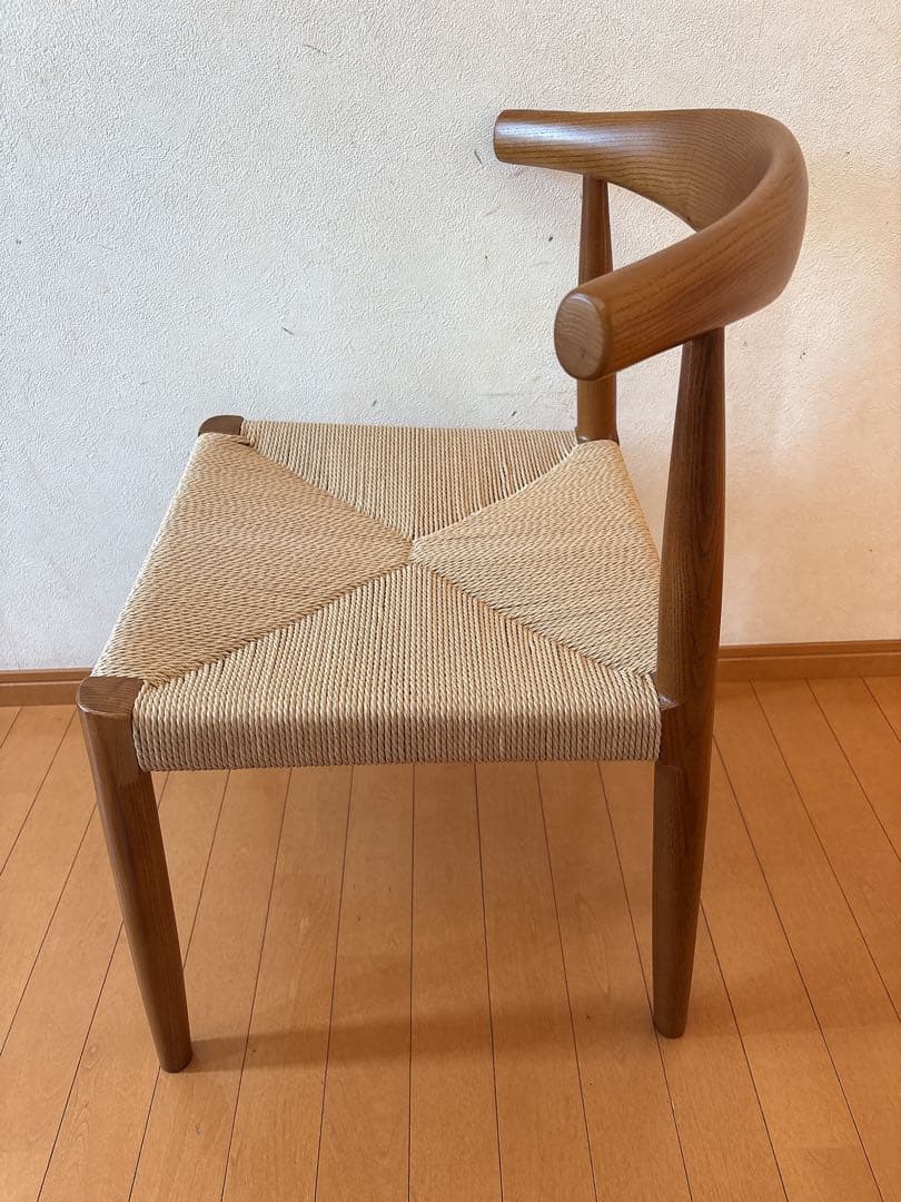 ペーパーコードチェア 北欧デザイン ブラウン 茶系 リプロダクト品 椅子 イスActus MARWIL-DEMENAGEMENTS_CH