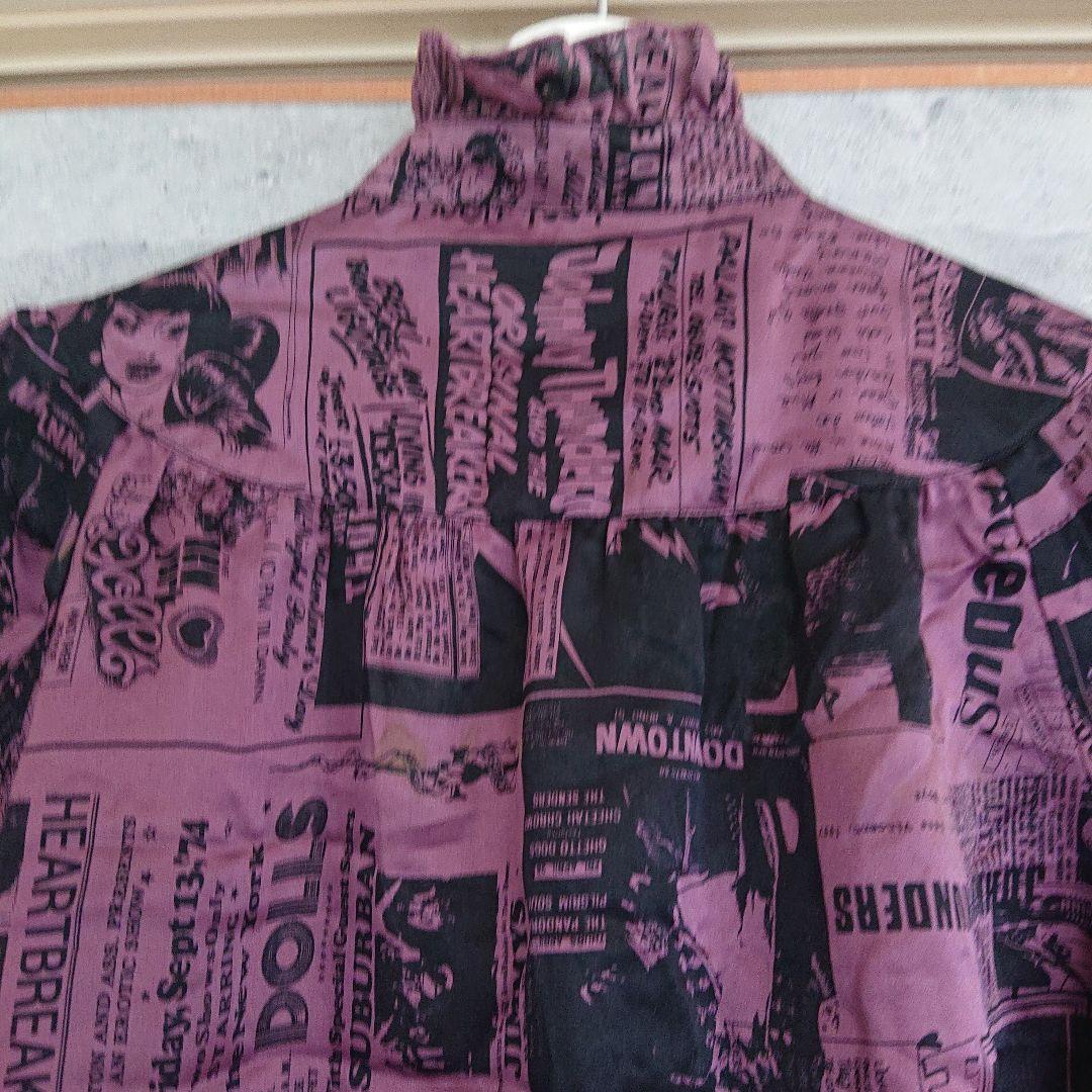 Hysteric Glamour NY.DOLLSコラボ シルク100％ブラウス - メルカリ