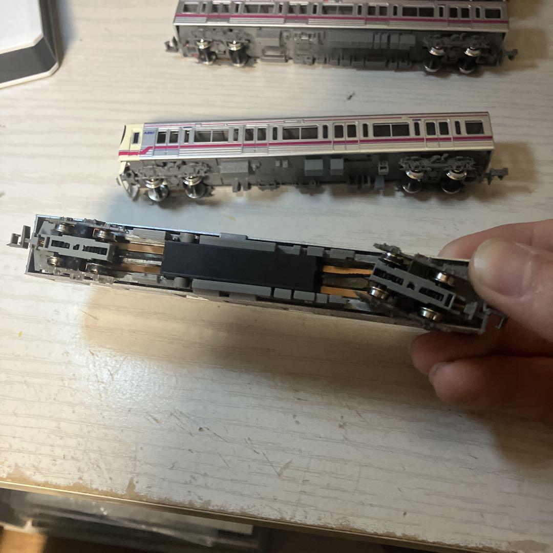グリーンマックス　京王8000 モーター付き4両編成セット　ジャンク品 グリーンマックス 京王8000 モーター付き基本4両編成セット