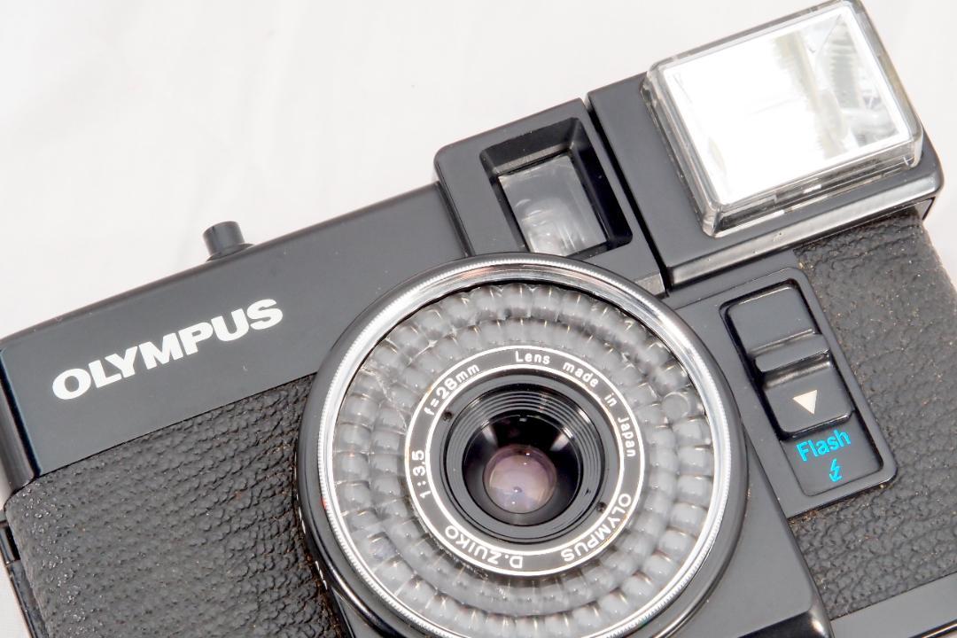 OLYMPUS PEN EF 28mm f3.5 分解整備済 ストロボ露出計正常