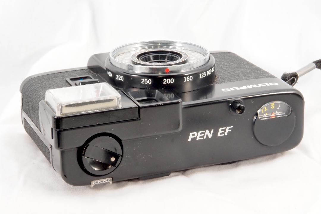 OLYMPUS PEN EF 28mm f3.5 分解整備済 ストロボ露出計正常