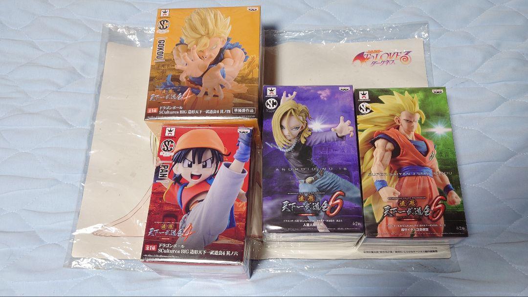 ドラゴンボール 造形天下一武道会4 レア3種 新品未開封セット‼️ ドラゴンボール 造形天下一武道会4 レア3種 新品未開封セット