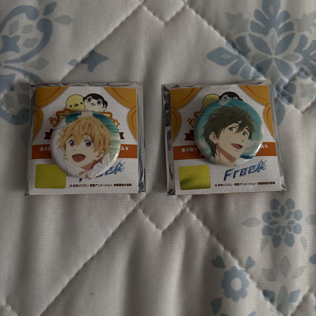 Free! 葉月渚 京アニ ハンドメイド 缶バッジ 9点 京アニ Free! ハンドメイド缶バッジ 葉月渚 5点セット - メルカリ