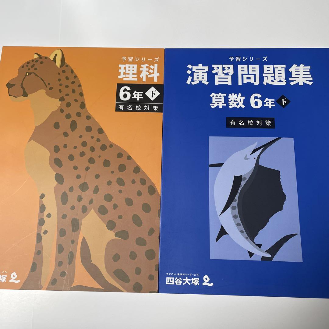 激安/新作 四谷大塚 理科6年下&演習問題集算数6年下 有名校対策 - メルカリ 語学・辞書・学習参考書