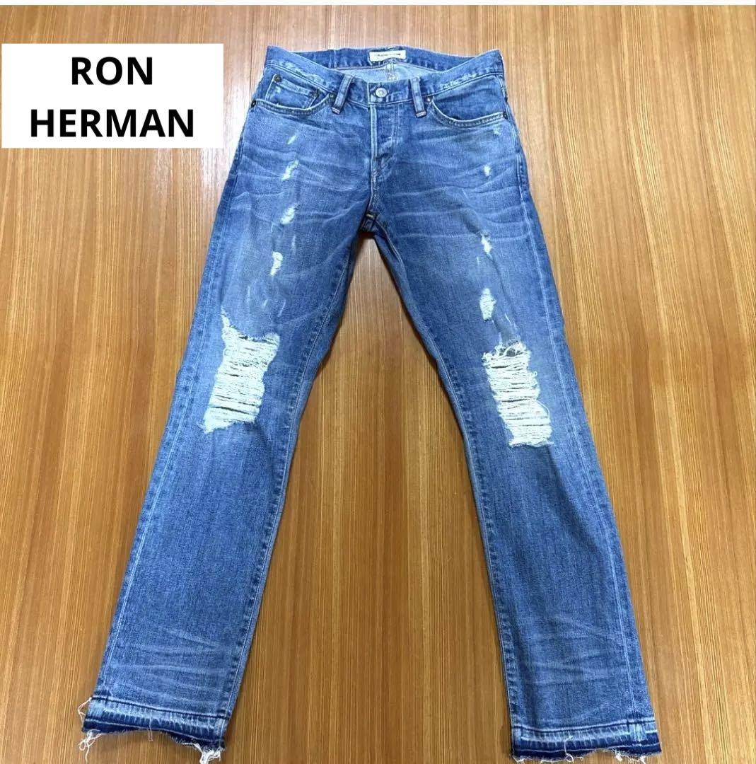 RON HERMAN DENIM ダメージストレート　レディース