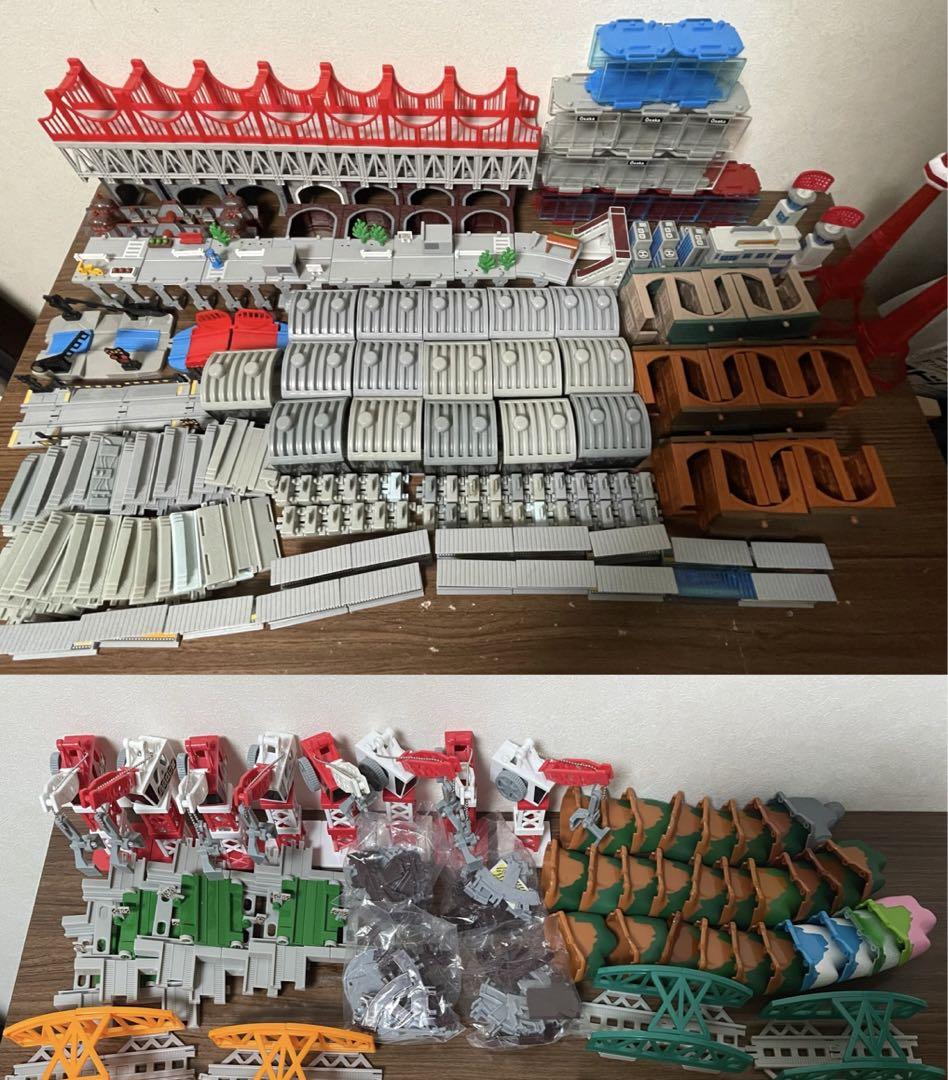 カプセルプラレール　情景　まとめ売り