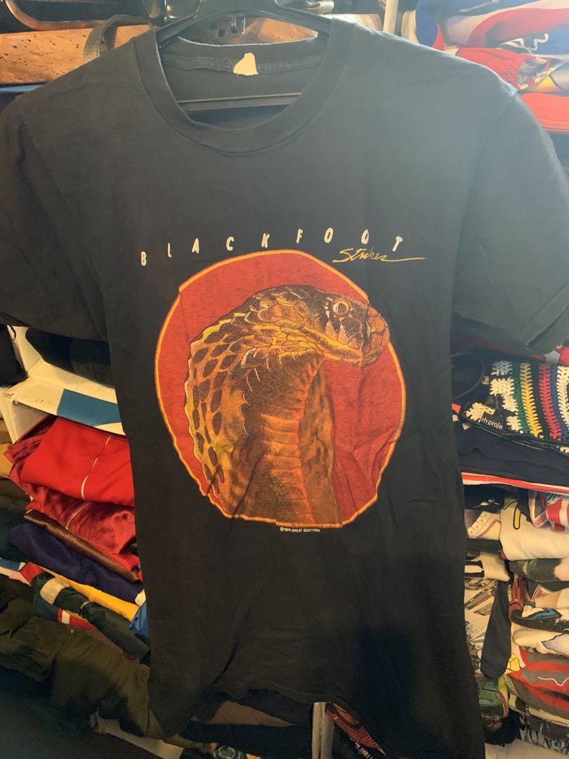 70s Blackfoot　Strikes ビンテージ　バンドT