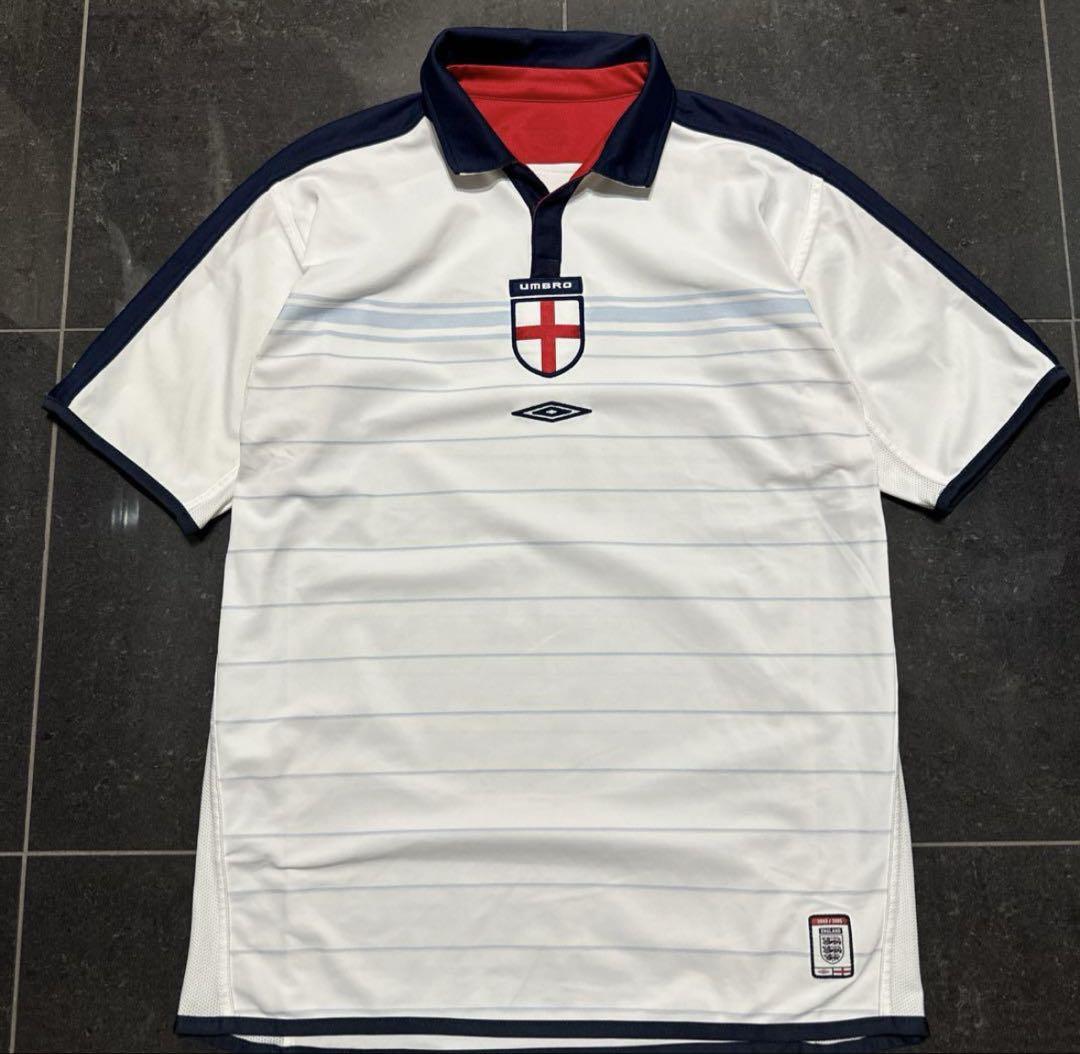 希少 00's UMBRO イングランド代表 ユニフォーム M リバーシブル