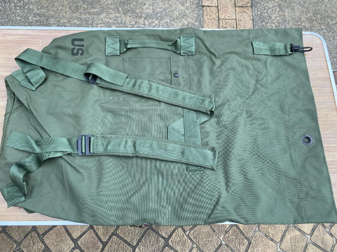 USED 米軍 ダブルストラップ US ダッフルバッグ