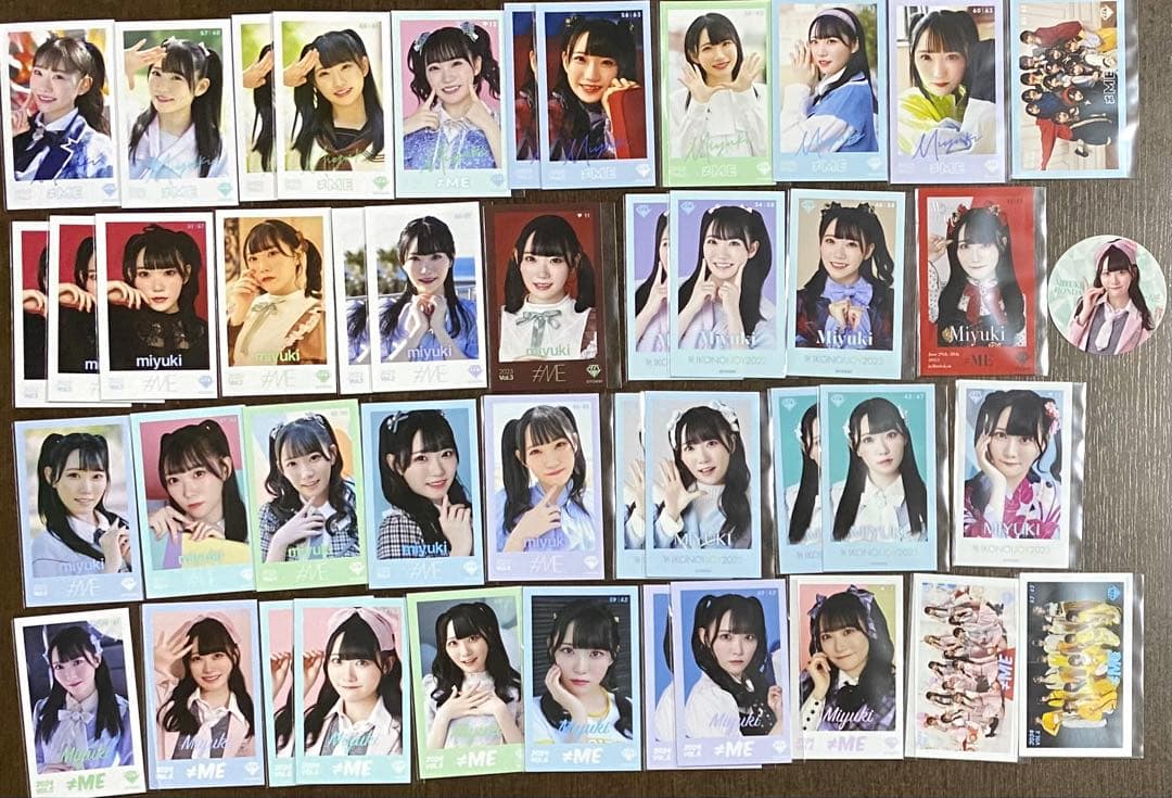 ≠ME ノイミー 本田珠由記 ミニフォト まとめ レア有