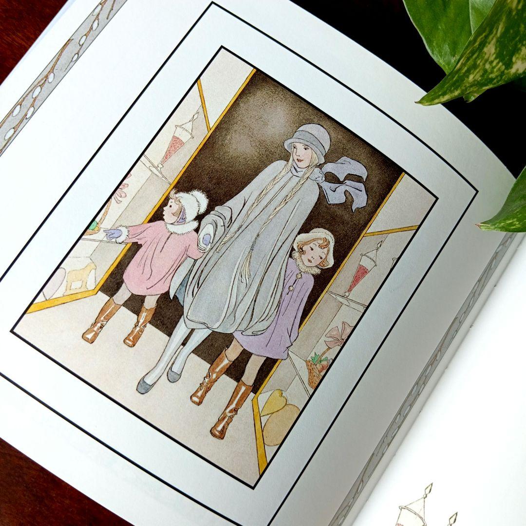 洋書古書 ル・メール 画集 繊細な水彩画 愛らしいイラスト