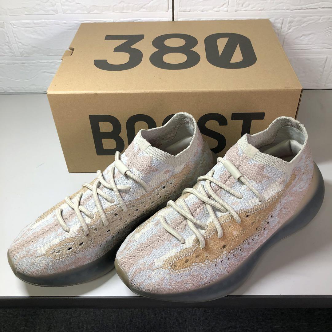 レビューを書けば送料当店負担 adidas Glow YEEZYBOOST380 （27.5cm