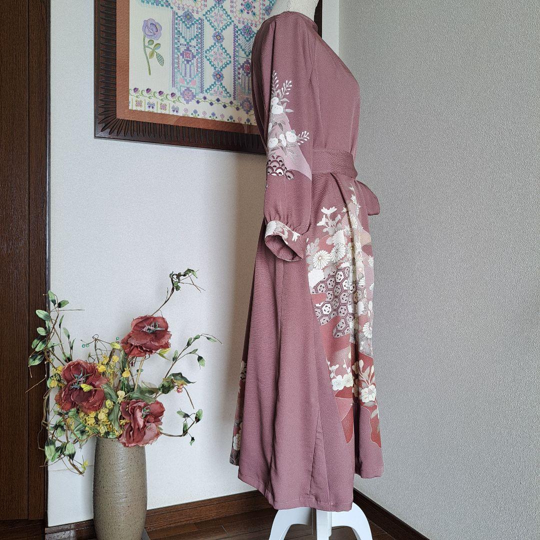 訪問着 ラグランスリーブ