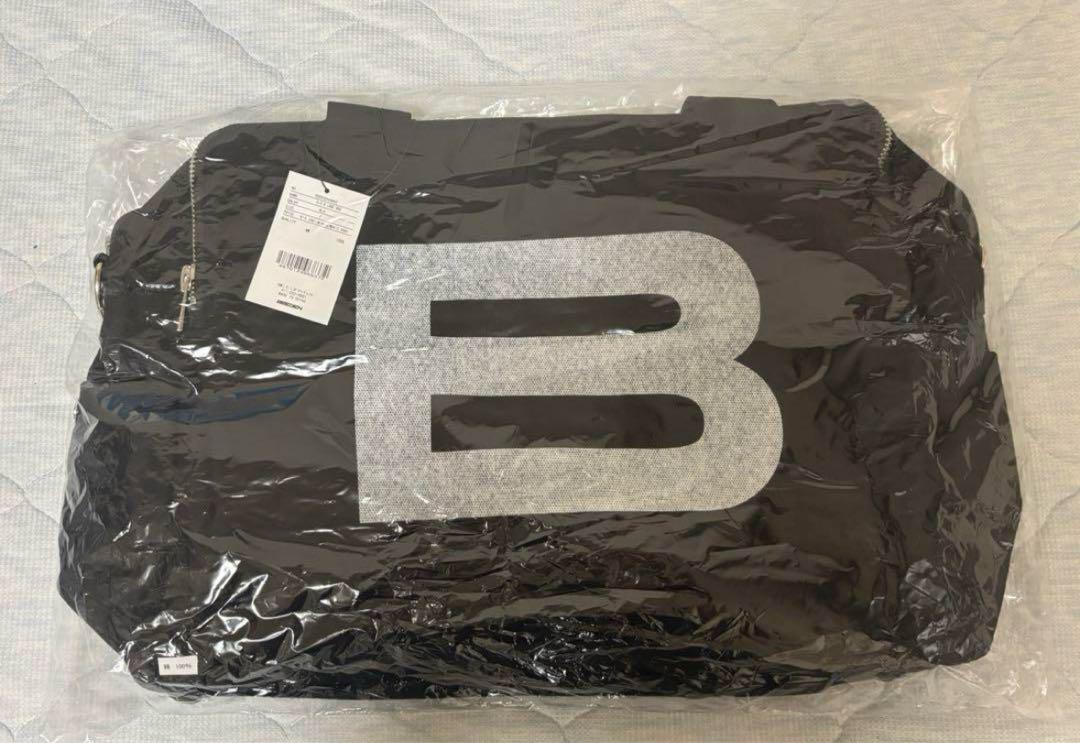 BEEDEN BIG B LOGO BAG BLACK