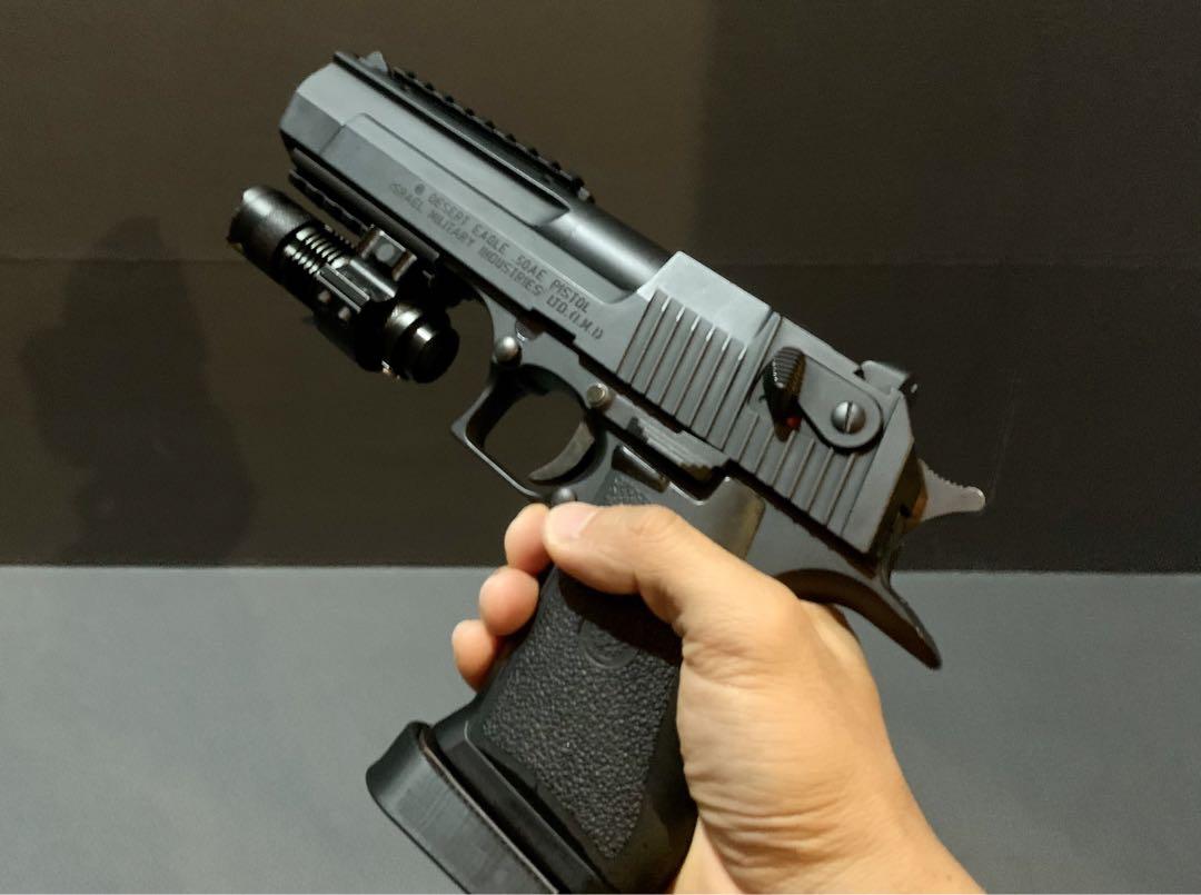 +塗装 デザートイーグル 20mmトップ＆アンダーレール アウターバレル2 塗装 デザートイーグル 20mmトップ＆アンダーレール アウター
