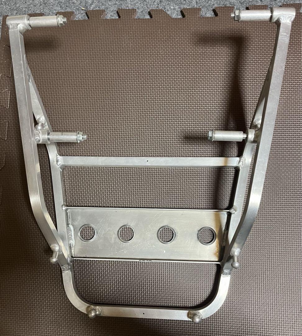 スーパーシェルパ用純正リアキャリア（純正ステー付） リアキャリア！ : でるのバイク関係えにっき スーパーシェルパ篇