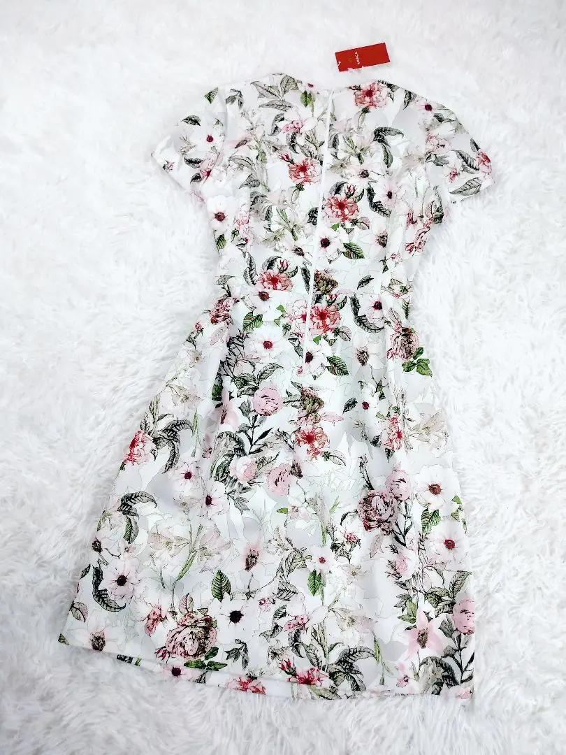 【本日特価】 新品・タグ付き】AMACA アマカ 総柄 花柄 ワンピース ワンピース