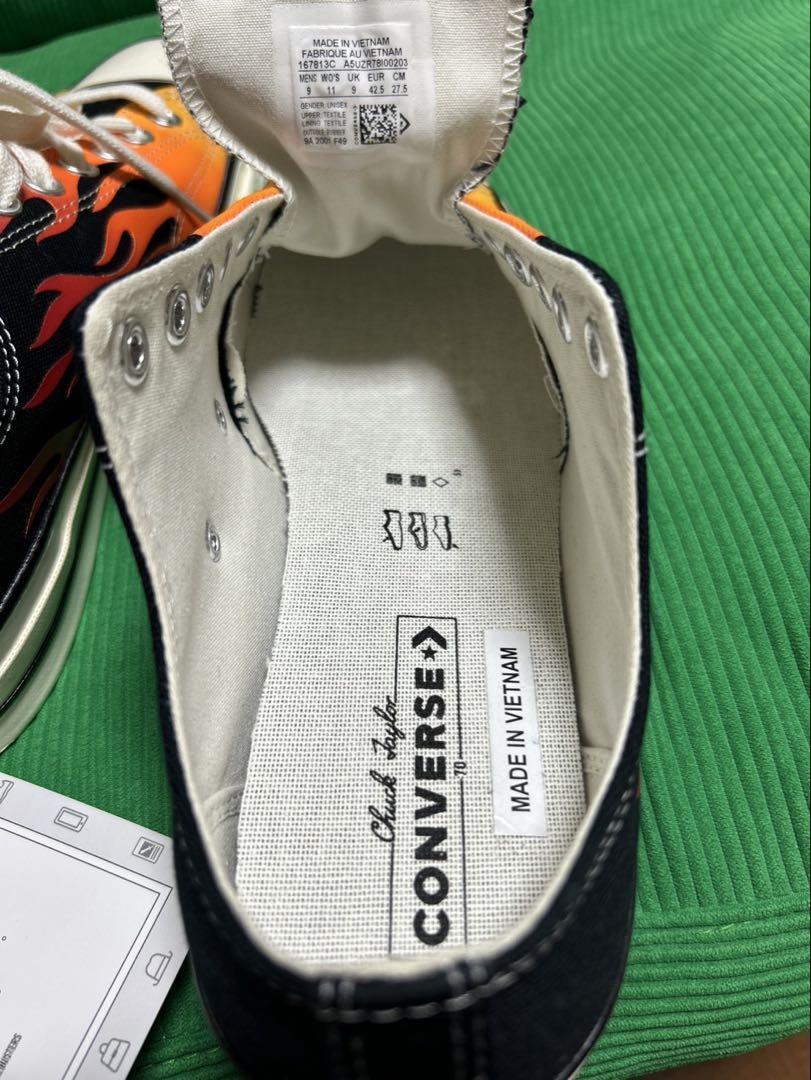 激レア廃盤品！フレイム！converse チャックテイラー CT70 ファイヤー