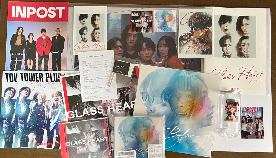 グラスハート TENBLANK 色々セット 佐藤健 宮﨑優 町田啓太 志尊淳新品、♥