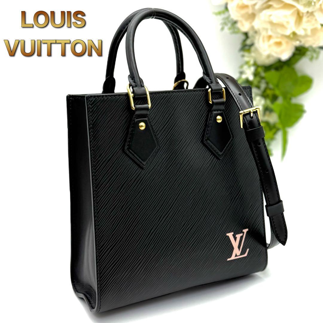 ルイヴィトン サックプラBB エピ ブラック ハンドバッグ 2way O49LOUIS VUITTON