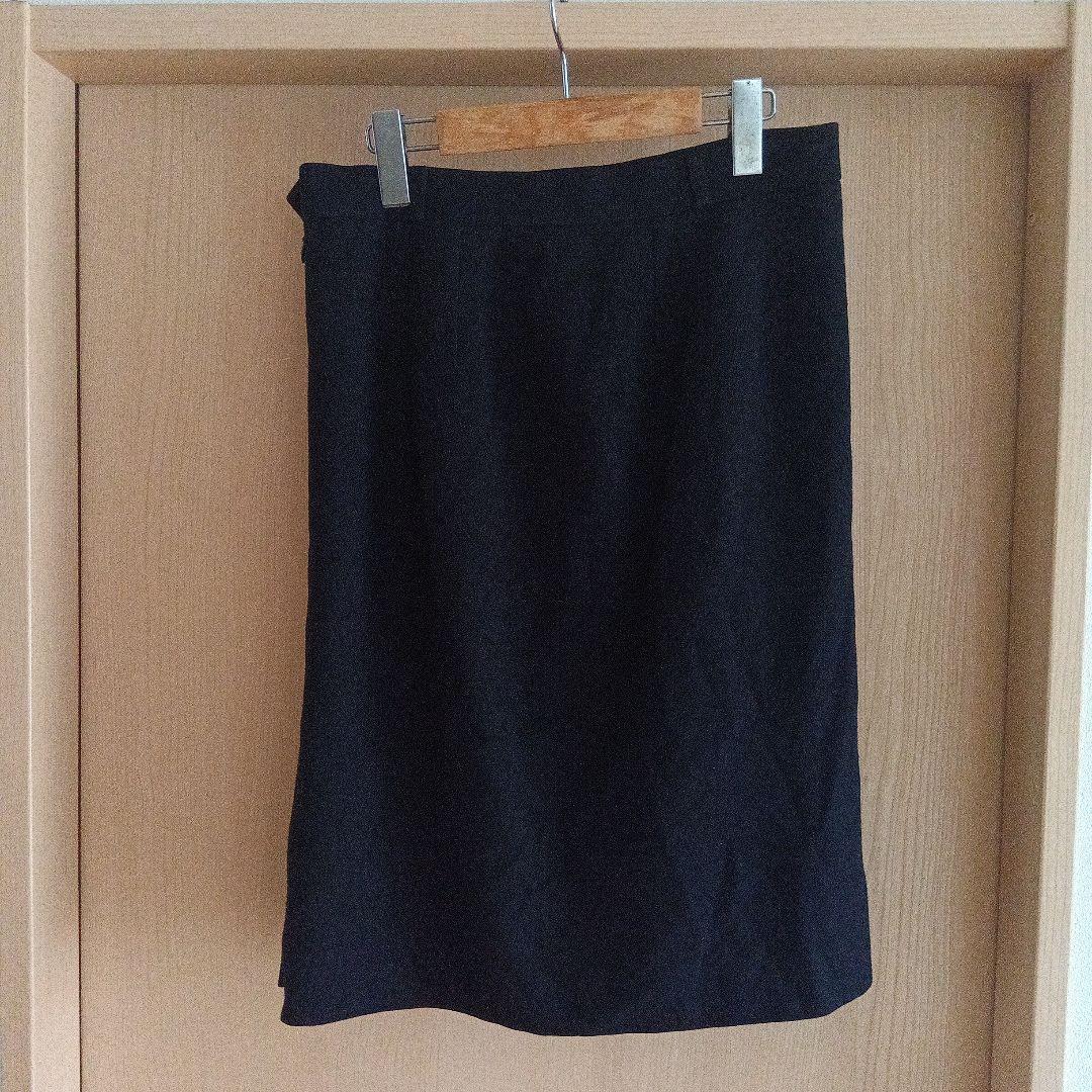 13 カシミヤ アクアスキュータム スカートL Aquascutum