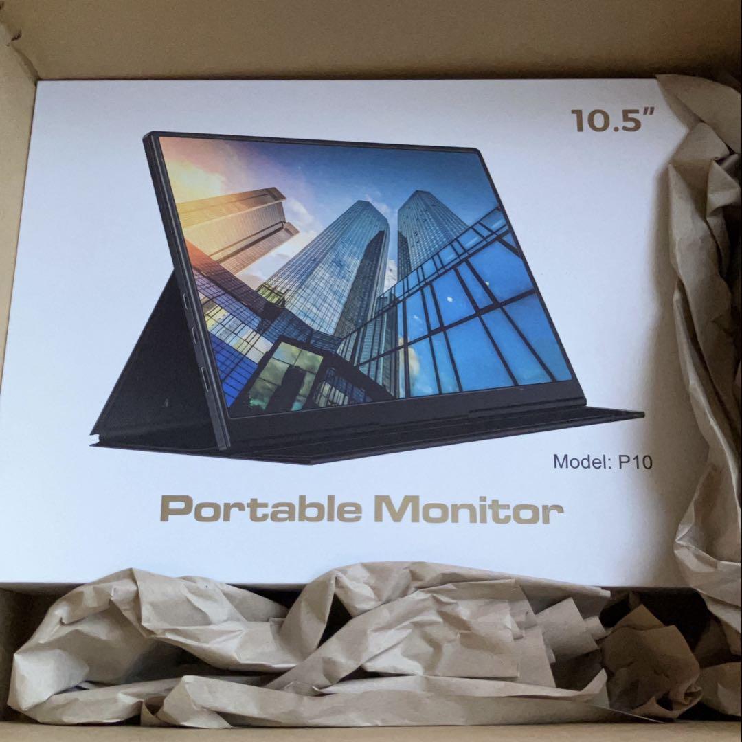 モバイルモニター 10.5インチ IPSパネル 1920*1280解像度60HZ