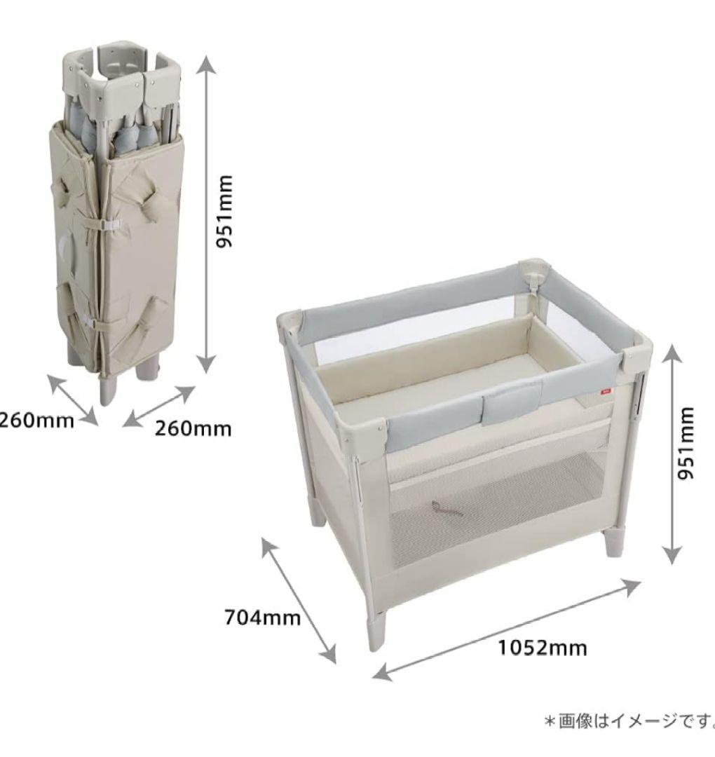 Aprica(アップリカ) ベビーベッドココネルエアー AB　オマケ有