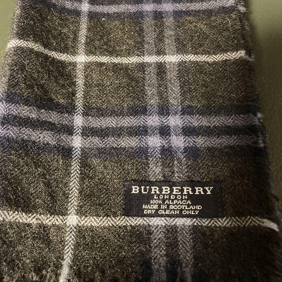 BURBERRY　バーバリー　チェック　マフラー