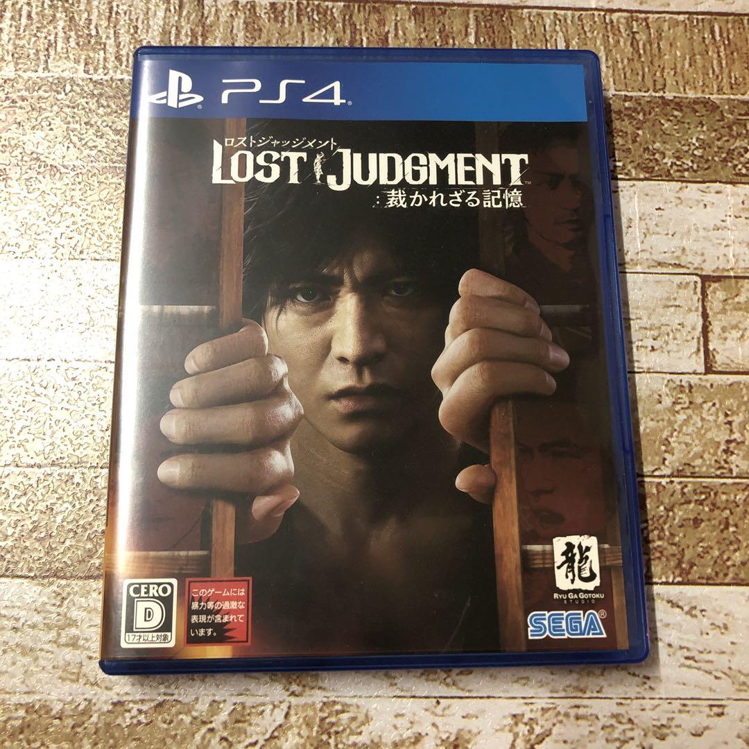 PS4 LOST JUDGMENT 裁かれざる記憶 - メルカリ