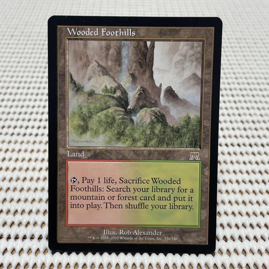 mtg 樹木茂る山麓 英語 旧枠 foil MtG 樹木茂る山麓【ONS】英語 - メルカリ