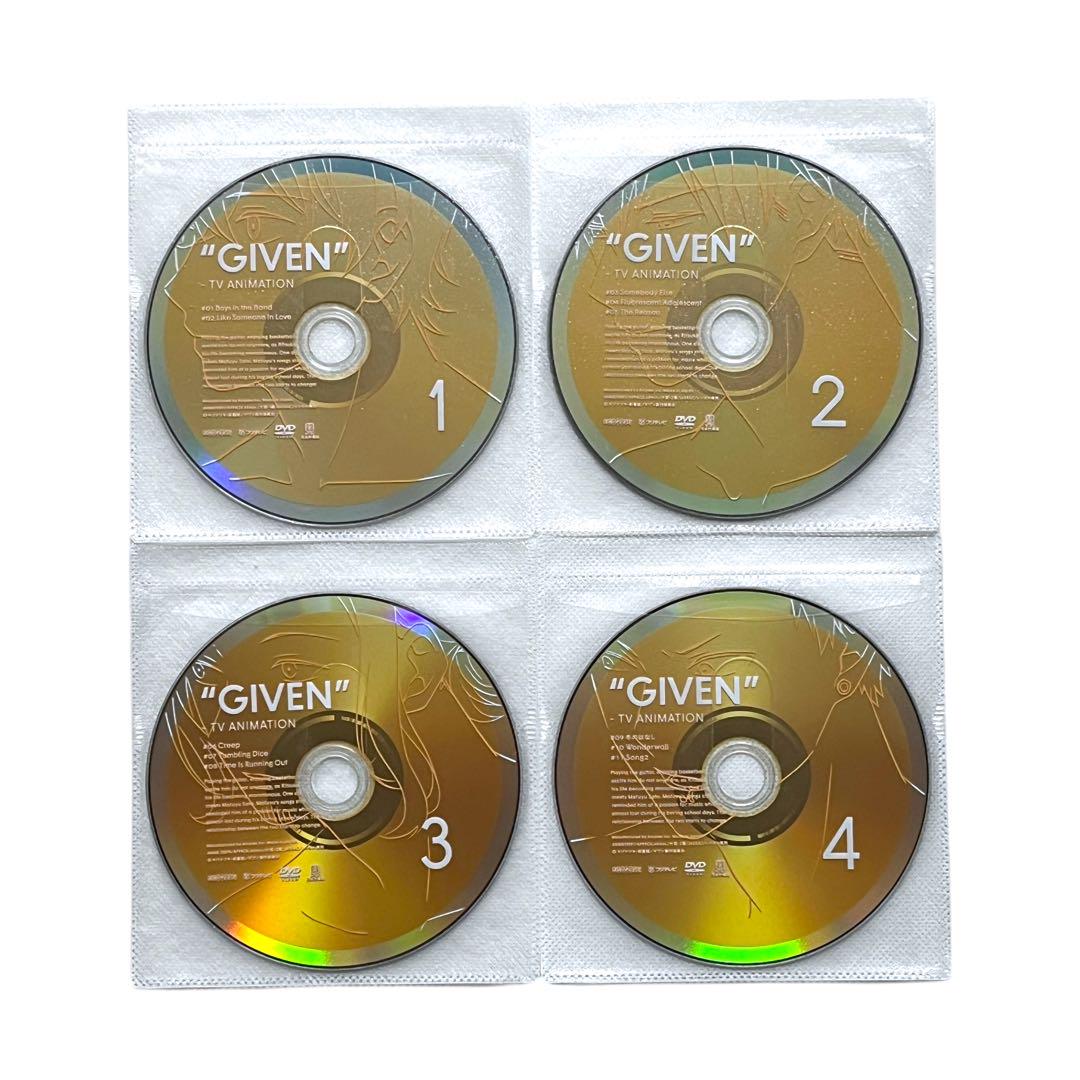 【新品ケース】 DVD 「ギヴン」 全5巻 劇場版付!! キヅナツキ 新品ケース】 DVD 「ギヴン」 全5巻 劇場版付!! キヅナツキ