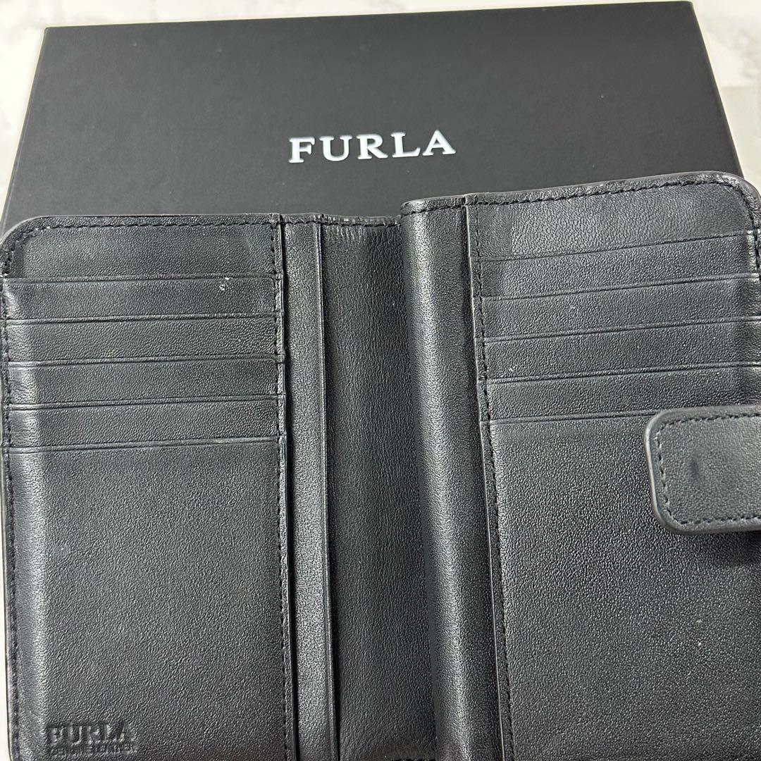 新品同様‼️ フルラ　FURLA バビロン　財布　二つ折り　折り財布