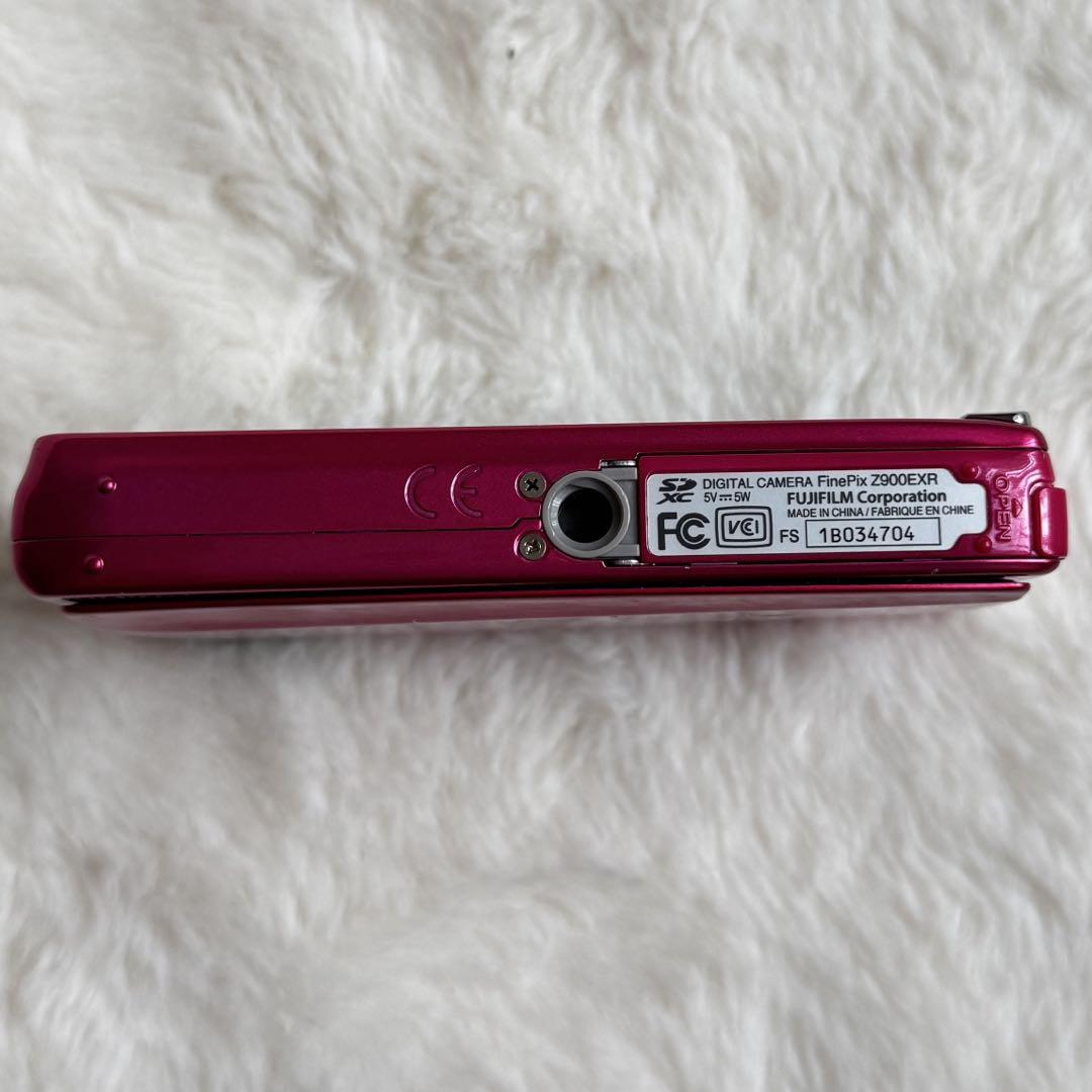 動作品✨FUJIFILM Z900EXR ピンク デジカメ コンデジ