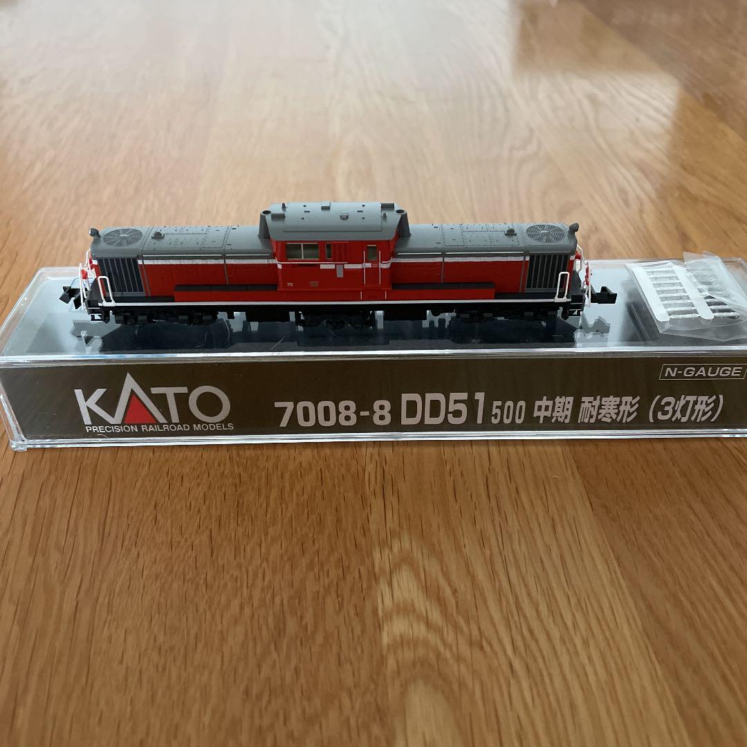 KATO 7008-8 DD51 500 中期耐寒形3灯形③付属品未使用未開封