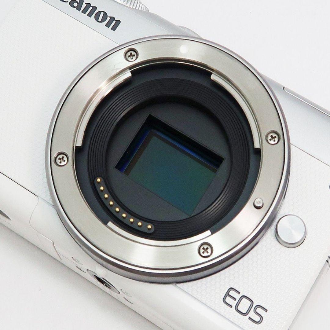 美品✨️Canon キヤノン EOS M100 ダブルレンズキット ミラーレス