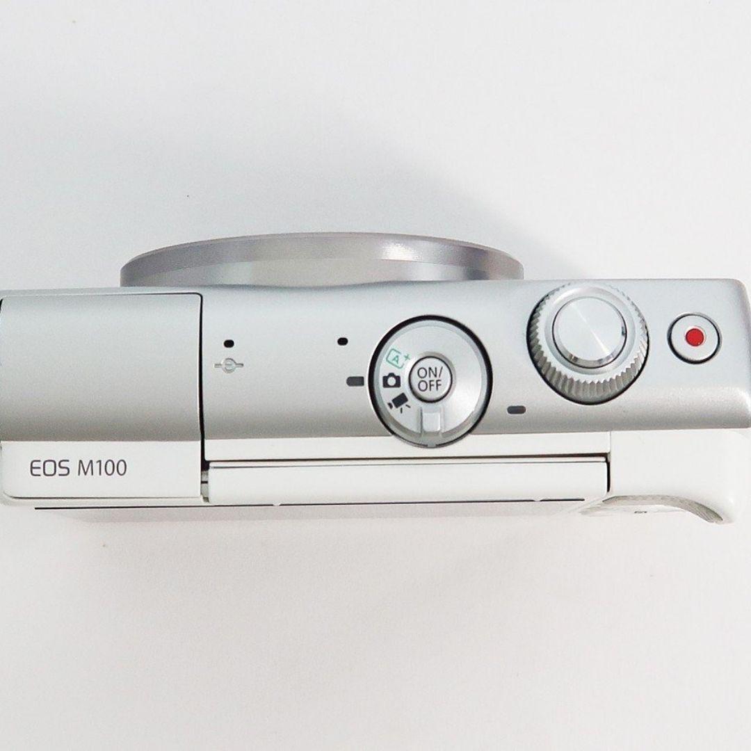 美品✨️Canon キヤノン EOS M100 ダブルレンズキット ミラーレス
