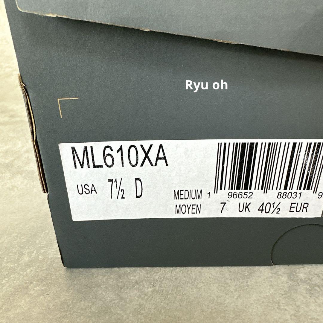 New Balance ML610 ニューバランス スニーカー 25.5センチ 画像4