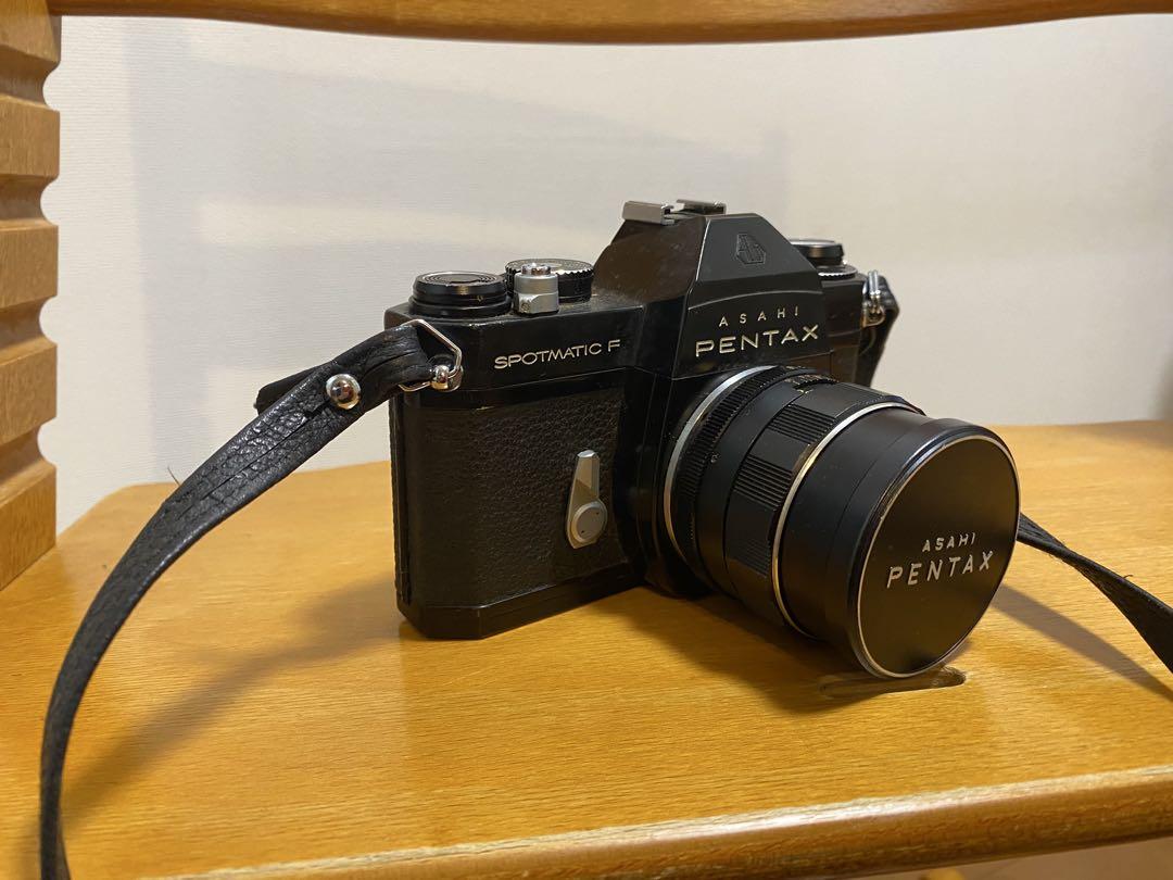 値引き　PENTAX Spotmatic F フィルムカメラ 完動品】PENTAX SPOTMATIC Fフィルムカメラ 動作確認済み - メルカリ